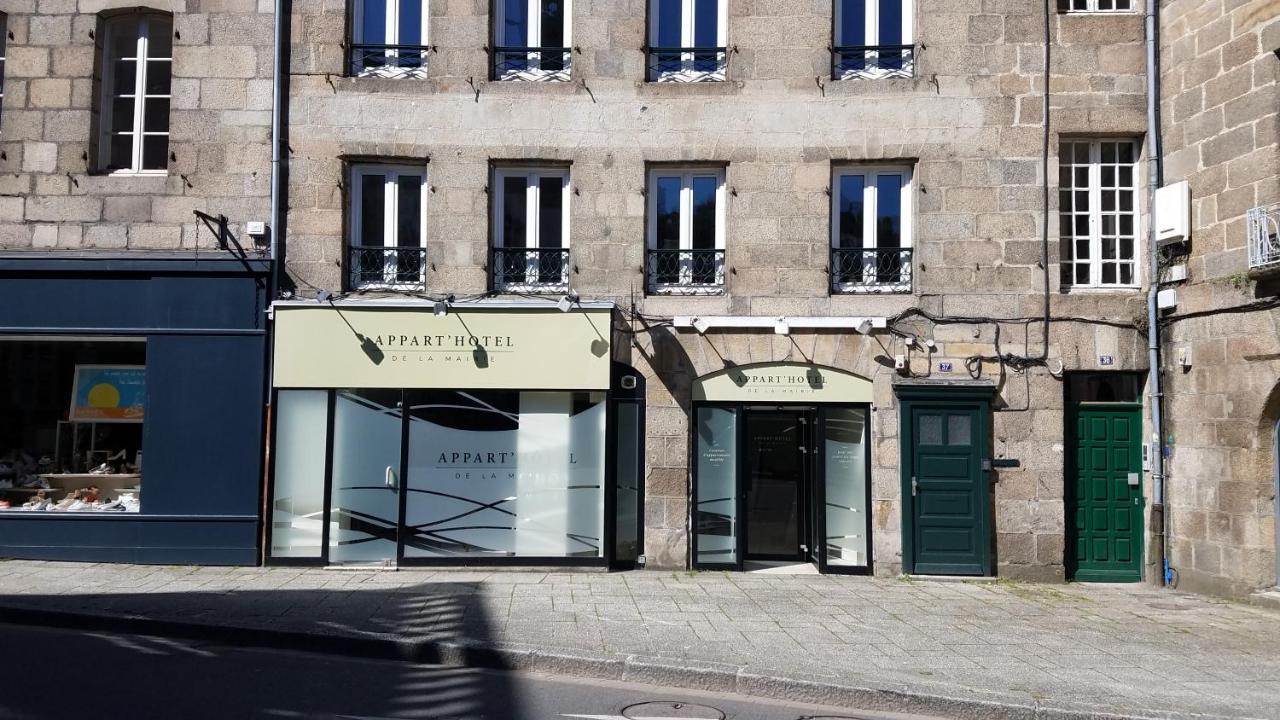 Appart'Hotel De La Mairie Morlaix Exteriér fotografie
